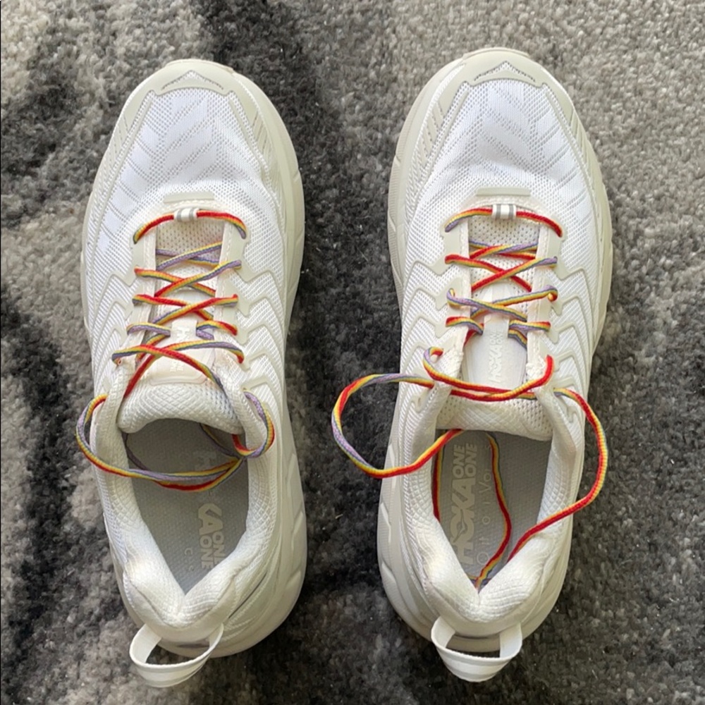 Hokaone x outdoor voices Clifton